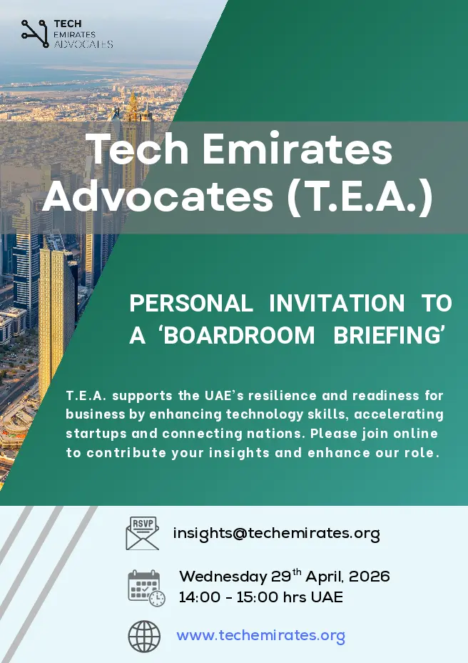 TEA Boardroom Briefing Invitation